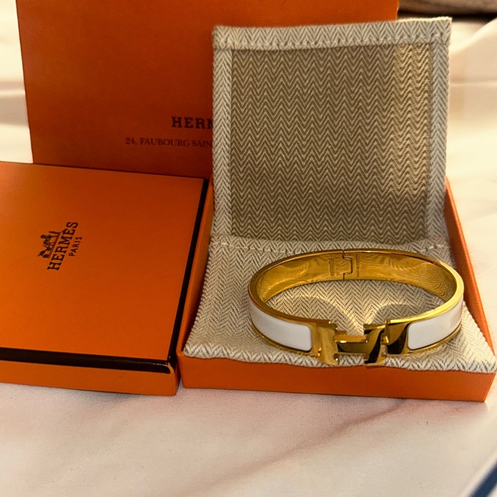 Hermes clic H Banglet Bracelet